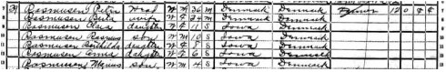 From the 1905 Wisconsin State Census